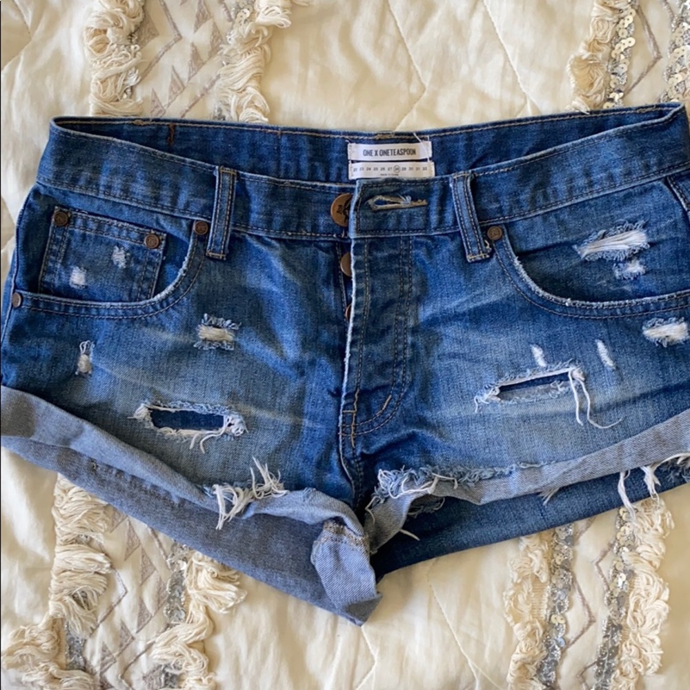 One Teaspoon Denim shorts